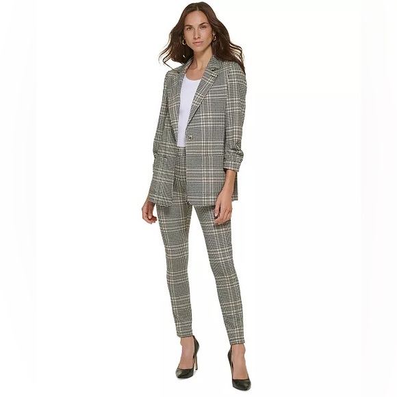Tommy Hilfiger Pants - Tommy Hilfiger Women's Plaid Pull-On Skinny Ankle Dress Pants ONLY